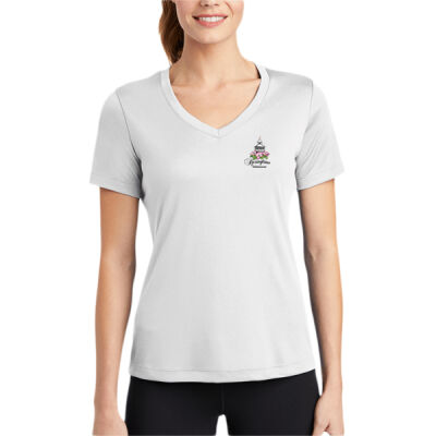 Sport Tek Ladies V-Neck Thumbnail