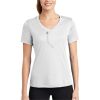 Ladies PosiCharge ® Competitor V Neck Tee Thumbnail