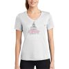 Ladies PosiCharge ® Competitor V Neck Tee Thumbnail