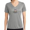 Ladies PosiCharge ® RacerMesh ® V Neck Tee Thumbnail
