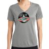 Ladies PosiCharge ® RacerMesh ® V Neck Tee Thumbnail
