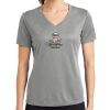 Ladies PosiCharge ® RacerMesh ® V Neck Tee Thumbnail